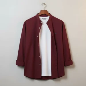 Mandarin Collar T-Shirt