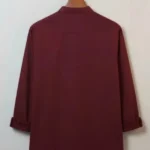 Mandarin Collar T-Shirt Back