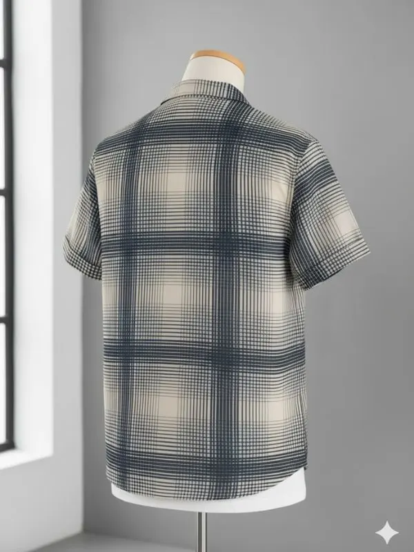 The Perfect Cotton Blend Check Shirt for Men – Daily Wear.
