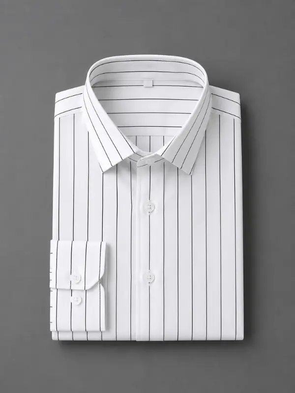 White Shirt Fold View