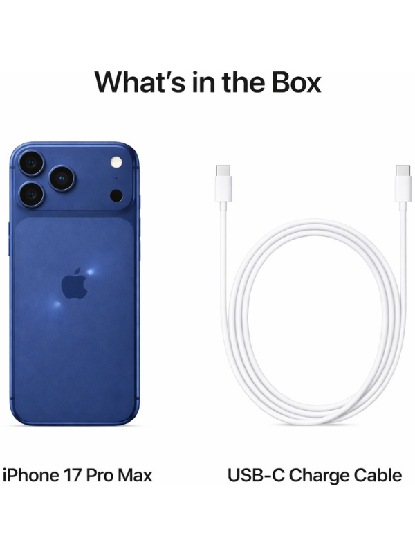 Apple iPhone 17 Pro Max box info