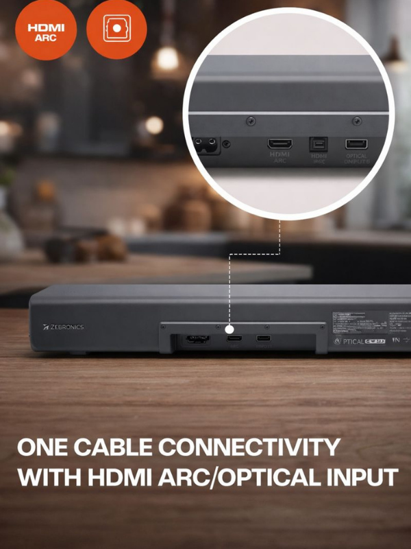JBL Cinema SB510 _ 3.1 Channel Dolby Audio Soundbar with Built-in Subwoofer Cable Connectivity