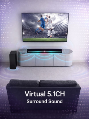 ZEBRONICS JUKE BAR 3903 Bluetooth Home Audio Soundbar Virtual 5.1CH