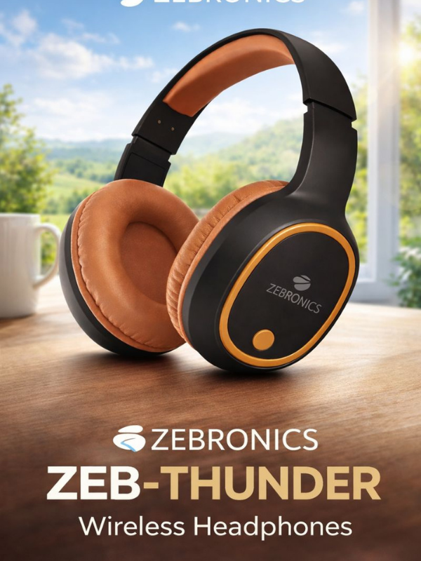 ZEBRONICS ZEB-THUNDER Wireless Headphones