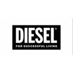 Diesel brand logo black & white